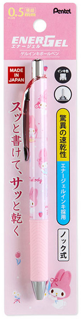 에너겔 산리오 마이멜로디 펜텔 볼펜 0.5mm, 2.마이멜로디, 1개