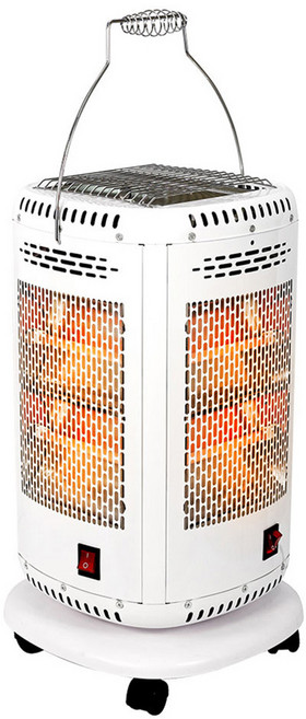 유니맥스 컴팩드 입체난방 오방향 전기히터, UMH-5W1373MW, 화이트