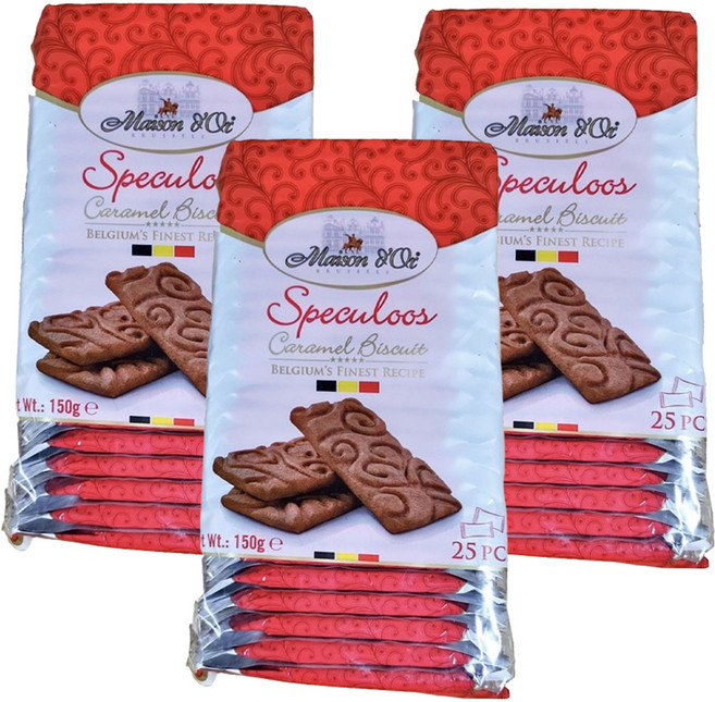 스페퀼로스 비스킷 25p, 3개, 150g