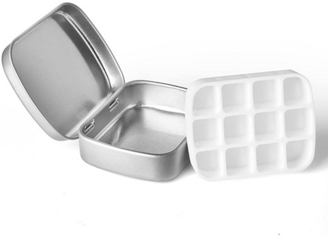 퍼니네일 젤네일 팔레트 KN-A409, 1개, 실버(KN-A4097)