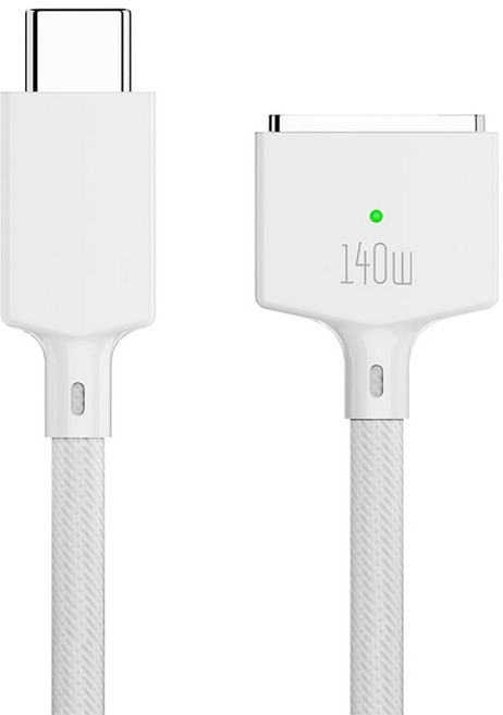 컴스 USB C타입 to 맥세이프3 전원 케이블 140W JA257, 1개, 2m