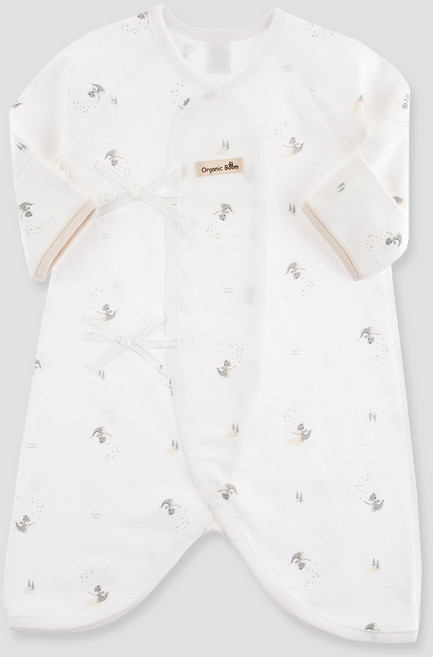 오가닉붐 용띠 배냇가운 + 턱받이 + 손싸개 + 양말 + 손수건 + 쇼핑백 + 상자 세트