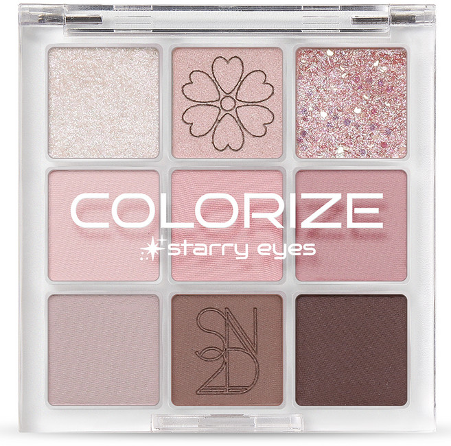 에스투엔디 컬러라이즈 스타리 아이즈 섀도우, 02 핑크뮬리, 1개