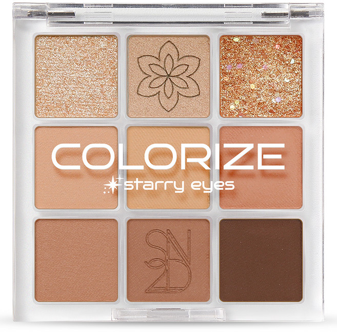 에스투엔디 컬러라이즈 스타리 아이즈 섀도우, 04 오렌지 달리아, 1개