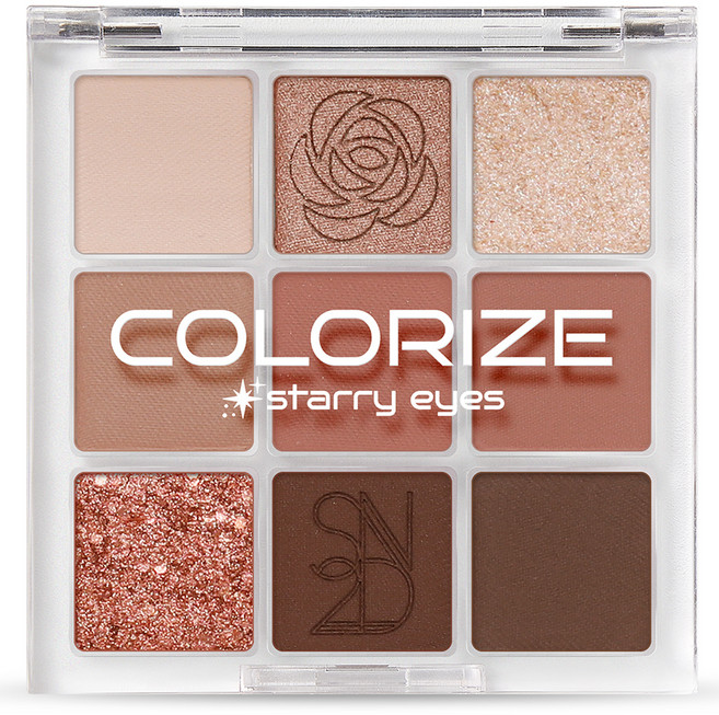 에스투엔디 컬러라이즈 스타리 아이즈 섀도우, 05 드라이 로즈, 1개