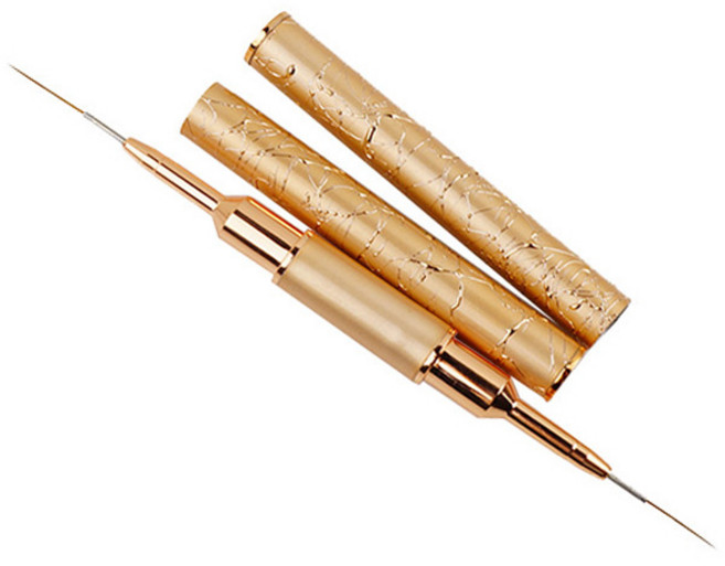 포켓형 듀얼 네일 브러쉬, KN-B3058, 1개