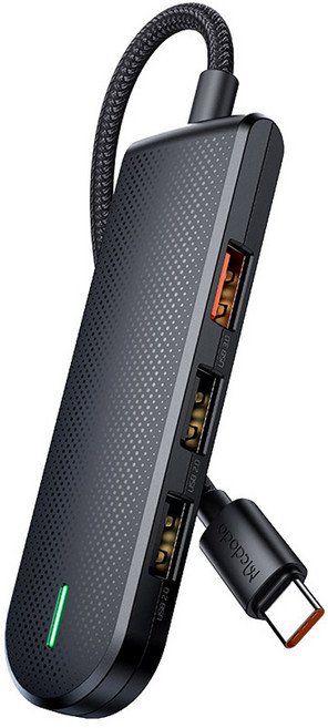 맥도도 C타입 5in1 USB 멀티 허브 HU143, 5 in 1 (HU-1430), 블랙, 1개