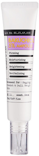 DermaFactory 5%補骨脂酚緊緻亮白安瓶, 1條, 20ml