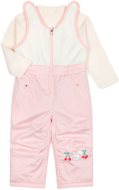 몰리멜리 여아용 귀여움 뿜뿜 깡총 래빗 패딩팬츠