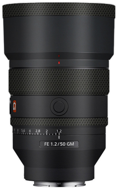 코엠스킨 소니 FE 50 F1.2 GM 렌즈 스킨 보호 필름, 무광 블랙, 1개