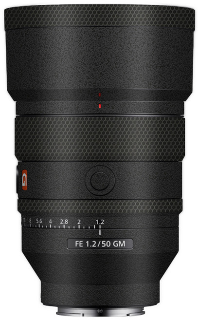 코엠스킨 소니 FE 50 F1.2 GM 렌즈 스킨 보호 필름, 리치그레인, 1개