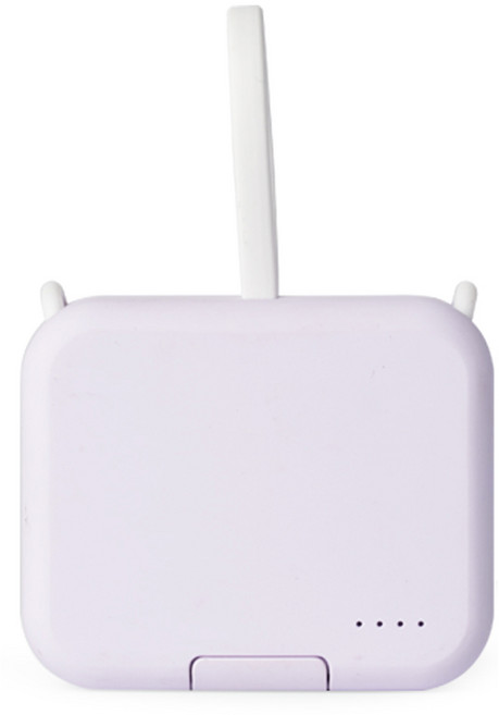 PLEIGO 그립쉘 보조배터리 4000mAh 멀티단자, B40, 퍼플