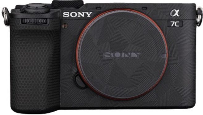 코엠스킨 소니 A7C2 II A7CR 카메라 스킨 보호 필름, 노르딕 블랙, 1개