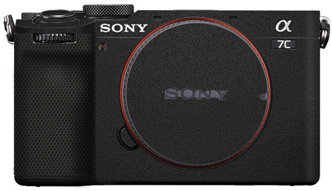 코엠스킨 소니 A7C2 II A7CR 카메라 스킨 보호 필름, 리치그레인, 1개