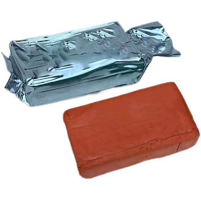 코히모 전문가용 소프트 공예 유점토 1kg 3W226, 1개, 레드