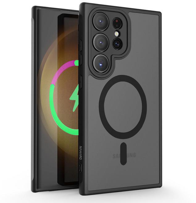 나하로 맥세이프 아머 하이브리드 휴대폰 케이스