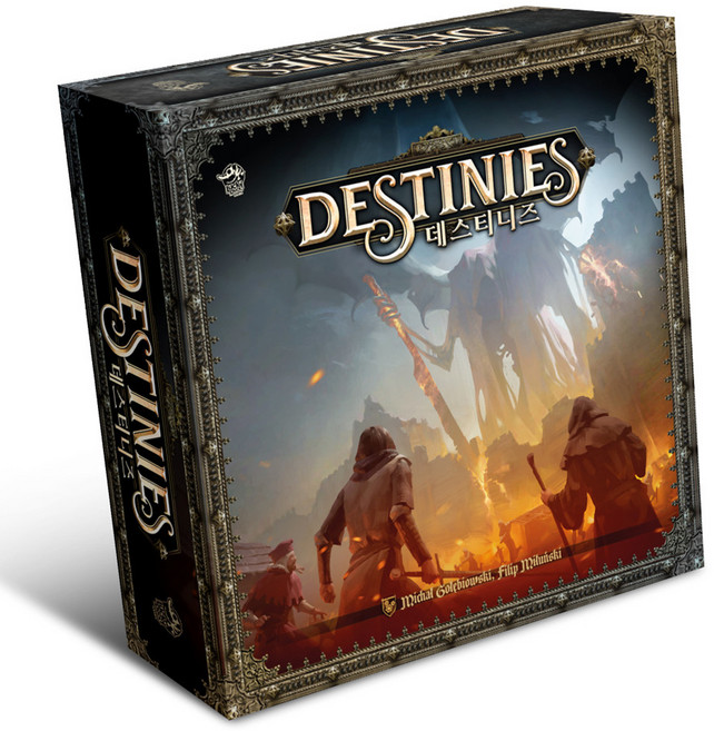 럭키덕게임즈 아스모디 데스티니즈 보드게임, 혼합색상, 1개