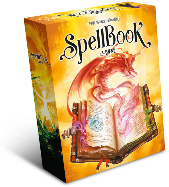 아스모디 스펠북 보드게임, 혼합색상, 1개