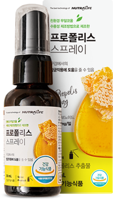 NUTRA LIFE 蜂膠噴霧, 1瓶, 30ml
