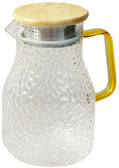 am 내열강화유리 해머톤 주전자, 투명, 1200ml, 1개