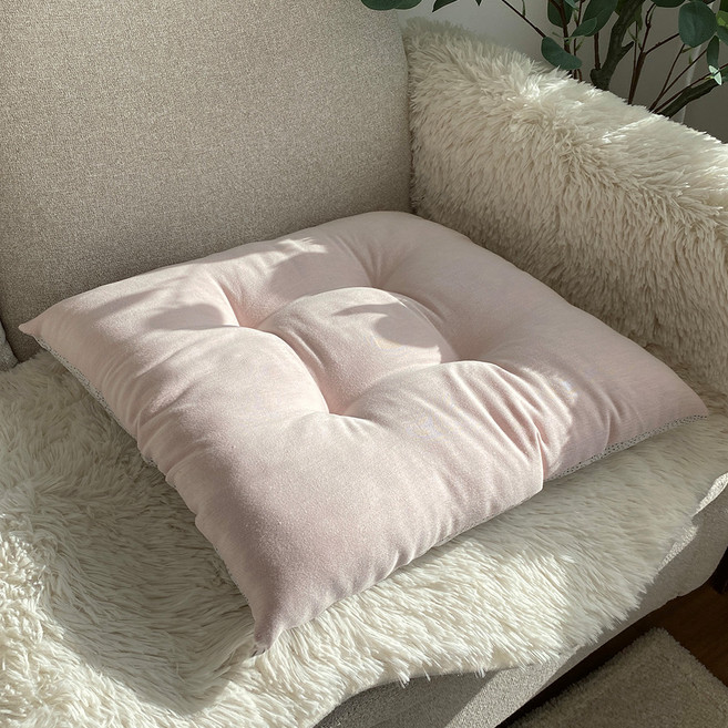 한스갤러리 코튼 면 사각 방석