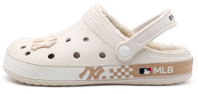 MLB NY 양키스 체커스 캠핑 방한 샌들