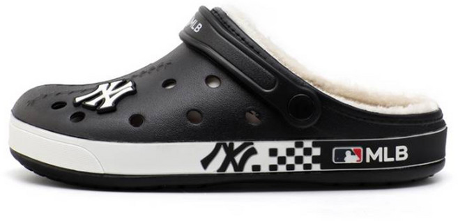 MLB NY 양키스 체커스 캠핑 방한 샌들