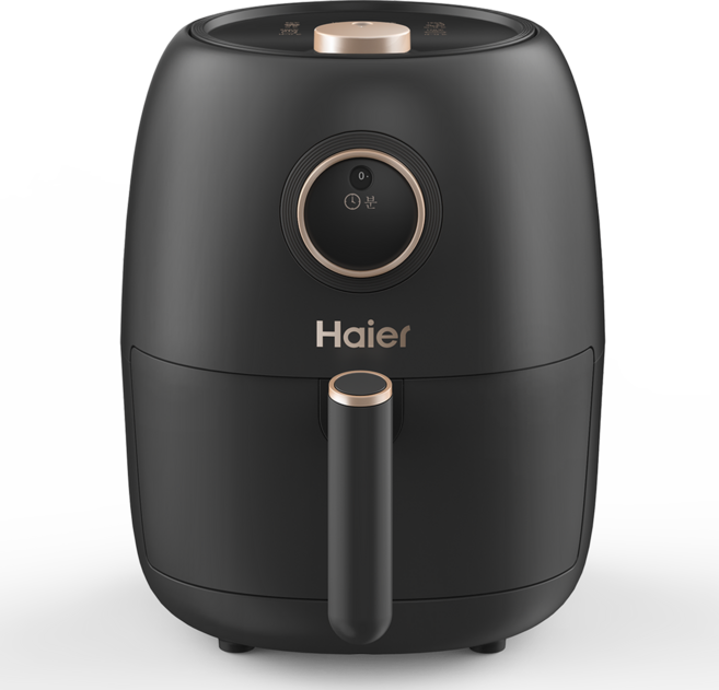 [쿠팡수입] 하이얼 가정용 에어프라이어 바스켓 2.5L, EK-25X151, 블랙