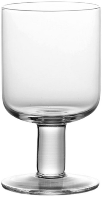 제이테이블 루미노스 심플 내열유리 고블렛잔 280ml, 투명, 1개