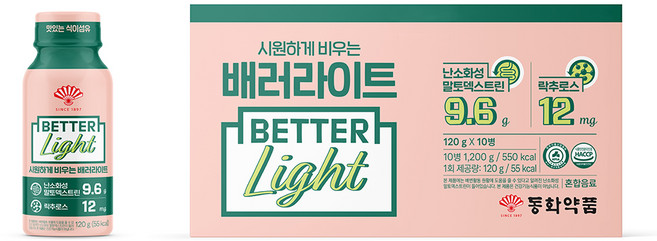 동화약품 시원하게 비우는 배러라이트, 120g, 10개