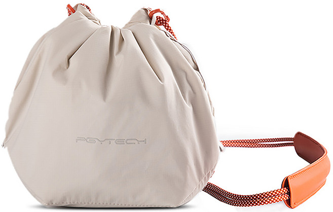 피지테크 원고 드로우스트링 숄더백 P-CB-26, 아이보리(P-CB-262), 1개