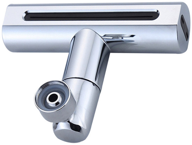 儀家生活館 水龍頭瀑布防噴濺 萬向延伸可旋轉 擴充洗漱起泡器, 1個