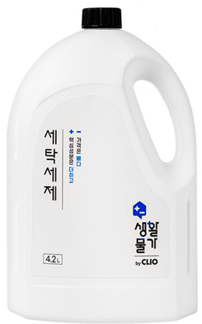 크리오 생활물가 세탁세제 일반드럼겸용, 4.2L, 1개