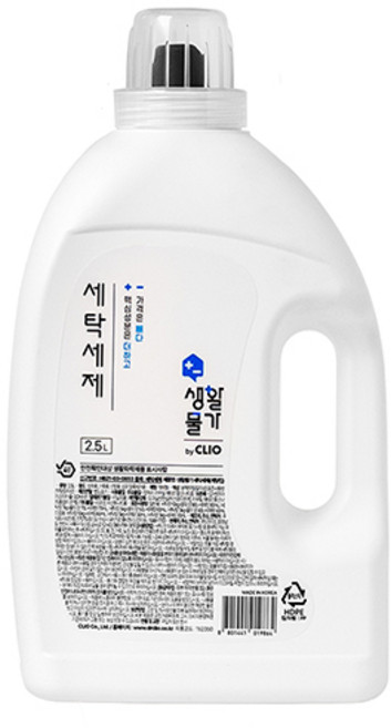 크리오 생활물가 세탁세제 계량컵 일반드럼겸용, 2.5L, 1개
