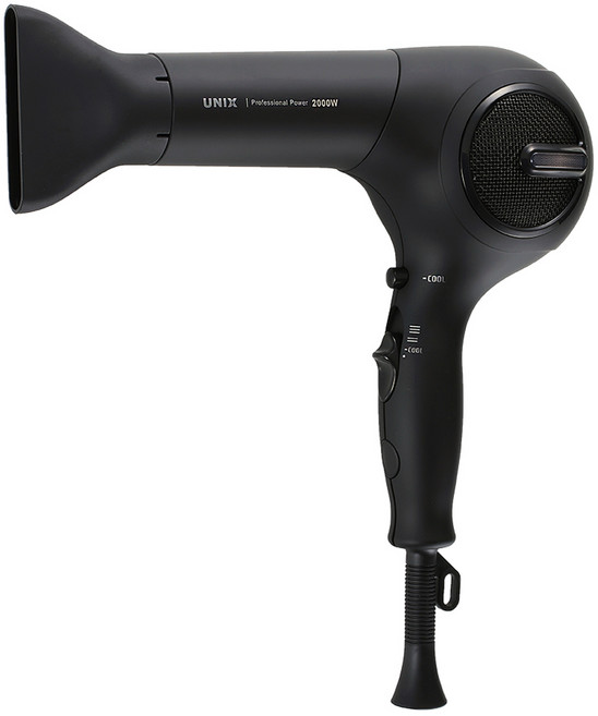 유닉스 전문가용 헤어 드라이기 2000W, UN-A1959, 블랙