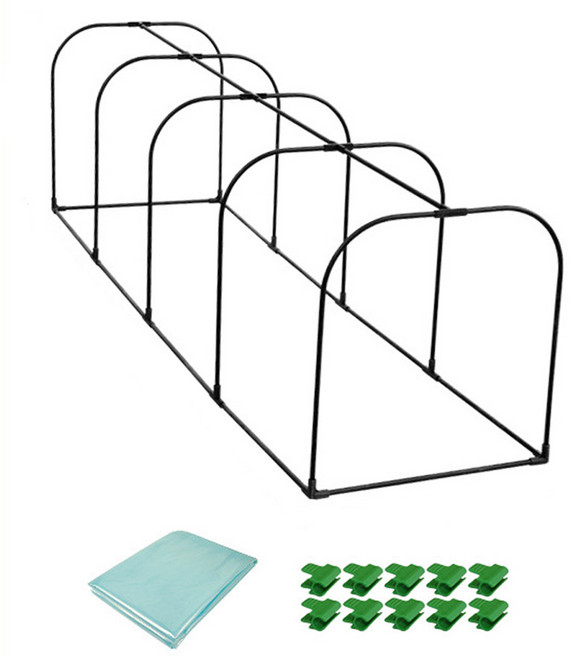 morningscent 조립식 가정용 미니온실 비닐하우스 60 x 200 x 55 cm, 1개