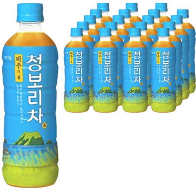 쟈뎅 제주의 봄 청보리차, 500ml, 20개