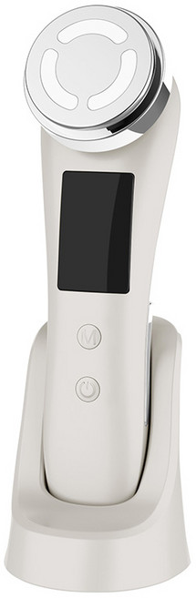 씨앤케어 EMS 고주파 클렌징 마사지기, CP812S, 실버