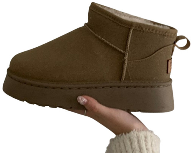 女款 Maegra 厚底短毛靴 ZWMM2572