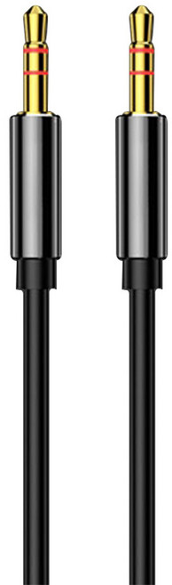 山澤 3.5mm公對公Aux高保真抗干擾音源線, 單一產品, Black, 1條