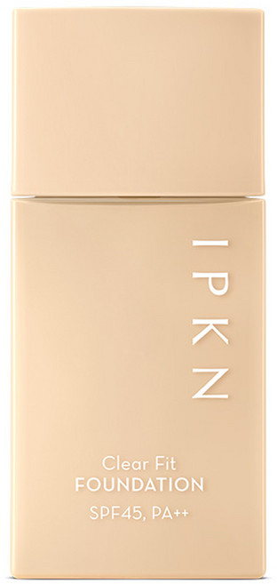 IPKN 清透貼合粉底液 PF45 PA++ 40ml, 1個, 02 香草