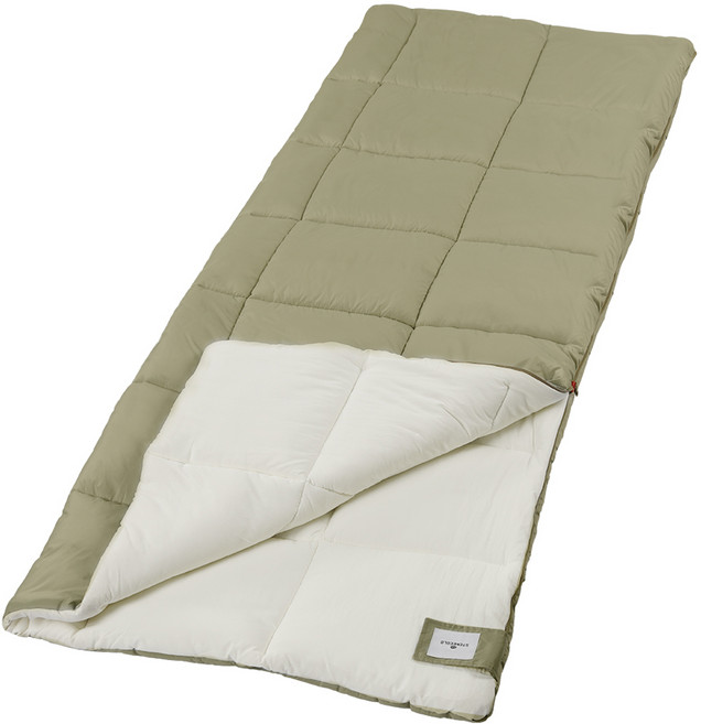 스톤콜드 스위트웜 캠핑침낭, 올리브 그린, 1개