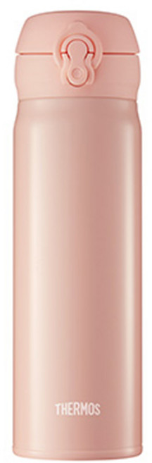 THERMOS 膳魔師 日常單鍵保溫杯 JNL-504K, 蜜桃粉, 1個, 500ml