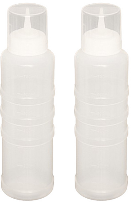 에이엘에스 계량컵 겸용 뚜껑 소스병 특대, 700ml, 2개