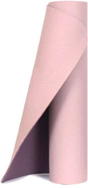 고무나라 리버서블 TPE 요가매트, 코튼 + 퍼플, 1개