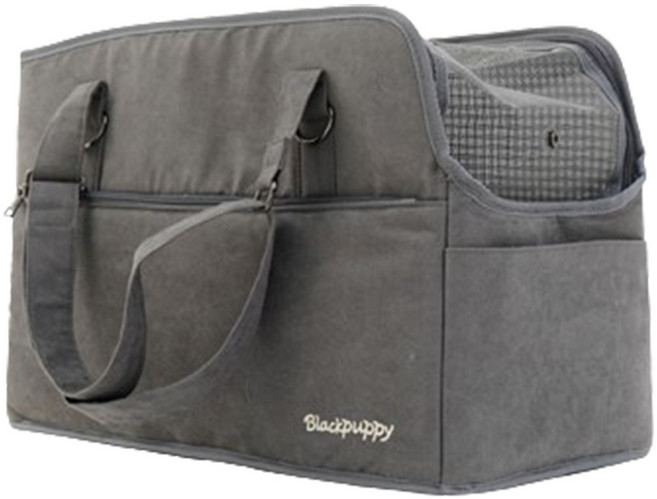 레드퍼피 반려동물 점보품 이동가방, 그레이, 1개