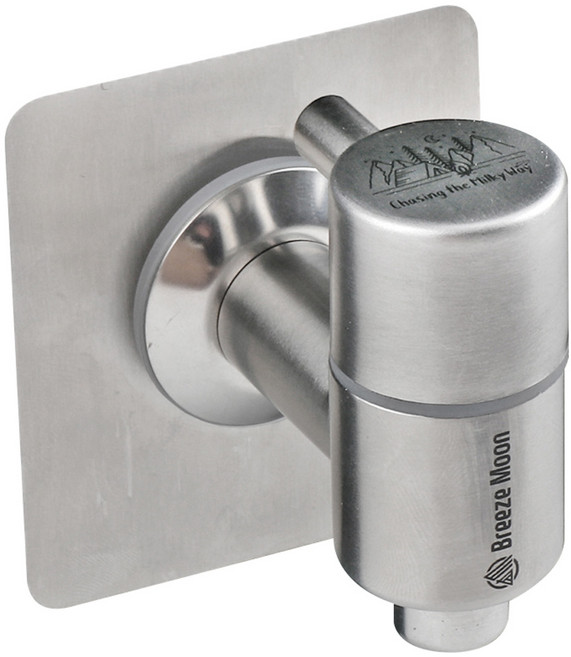 브리즈문 스탠리 워터저그 스텐 수도꼭지 원통형, 실버, 1개