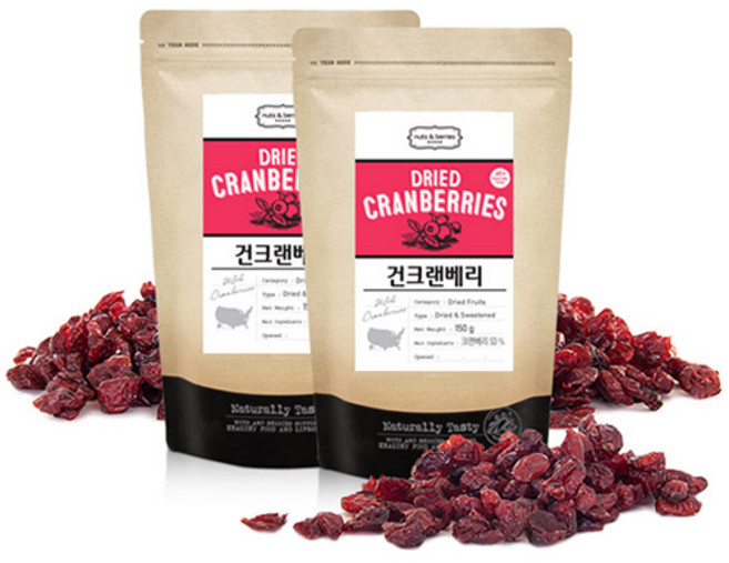넛츠앤베리스 건크랜베리, 2개, 150g