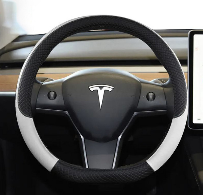 소울랜드 테슬라 모델3 모델Y 전용 핸들커버, 화이트