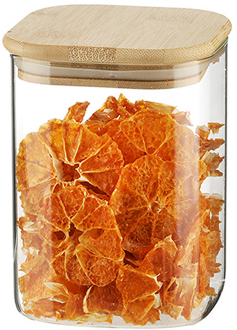 모드니 사각 내열유리 밀폐 저장 용기, 1000ml, 1개